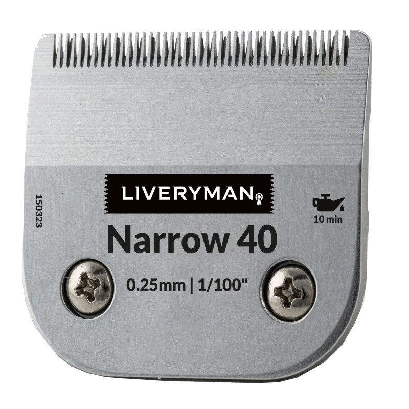 Tête de coupe de finition Liveryman Narrow A5 46mm tonte très fine 0,25mm peigne tondeuse cheval - Le Paturon
