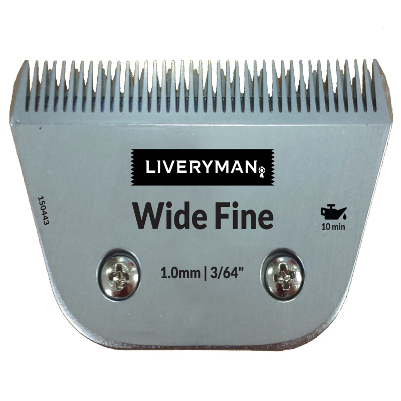 Tête de coupe Liveryman 65mm tonte fine 1mm peigne tondeuse cheval large - Le Paturon
