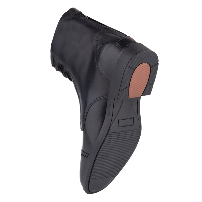 Boots équitation ELT Belfort hiver fourrées à lacets noir - Le Paturon
