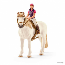 Figurine Cavalière Amatrice Schleich - Le Paturon