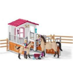 Kit de jeu Soigneuse pour chevaux Arabes Schleich - Le Paturon