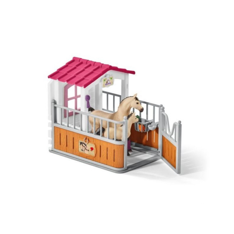 Kit de jeu Soigneuse pour chevaux Arabes Schleich - Le Paturon