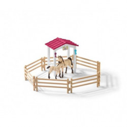 Kit de jeu Soigneuse pour chevaux Arabes Schleich - Le Paturon