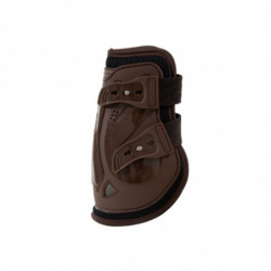 Protège-boulets cheval Kentucky Horsewear Moonboots Air X marron - Le Paturon