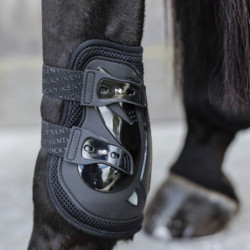 Protège-boulets cheval Kentucky Horsewear Moonboots Air X noir - Le Paturon