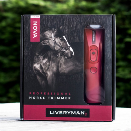 Tondeuse de finition cheval Liveryman Nova Trimmer sur batterie - Le Paturon