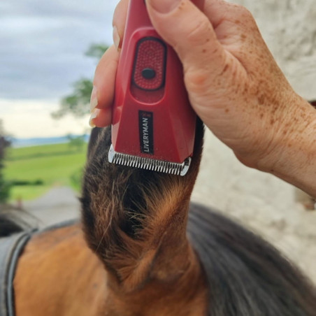 Tondeuse de finition cheval Liveryman Nova Trimmer sur batterie - Le Paturon