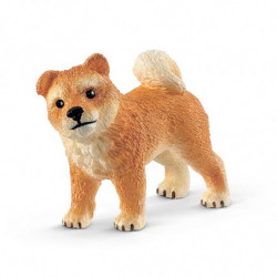 Chienne et chiot Shiba Inu Schleich figurine - Le Paturon