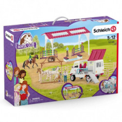 Contrôle de condition physique avant le grand tournoi Schleich figurine cheval - Le Paturon