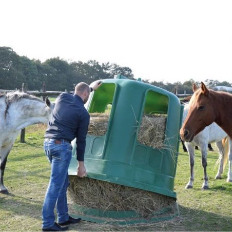 Râtelier de prairie cheval résine Medium avec fond La Gée - Le Paturon