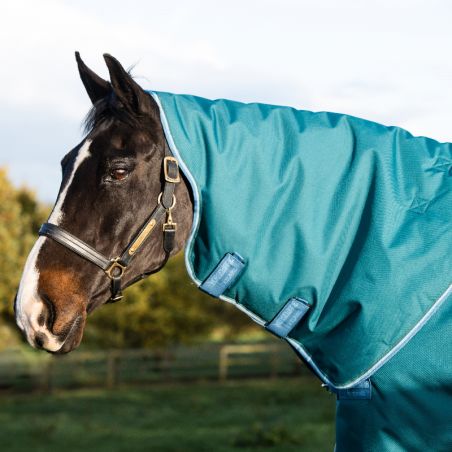 Couverture cheval Horseware Heavy Amigo Bravo 12+ 400g vert turquoise - Le Paturon