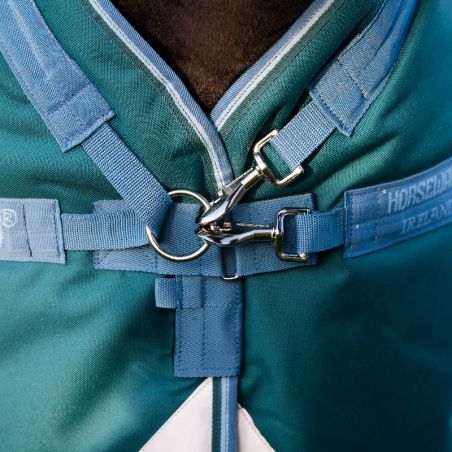 Couverture cheval Horseware Heavy Amigo Bravo 12+ 400g vert turquoise - Le Paturon