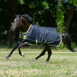 Couverture cheval imperméable Bucas Oasis 100g avec couvre-cou - Le Paturon