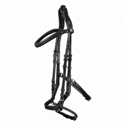 Bridon cheval X-Line Relaxation Waldhausen cuir - Le Paturon