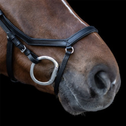Bridon cheval X-Line Relaxation Waldhausen cuir - Le Paturon
