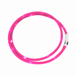 Collier d'encolure Led cheval Waldhausen rose - Le Paturon