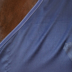 Chemise box cheval Harcour Rafale Rider 0g marine - Le Paturon