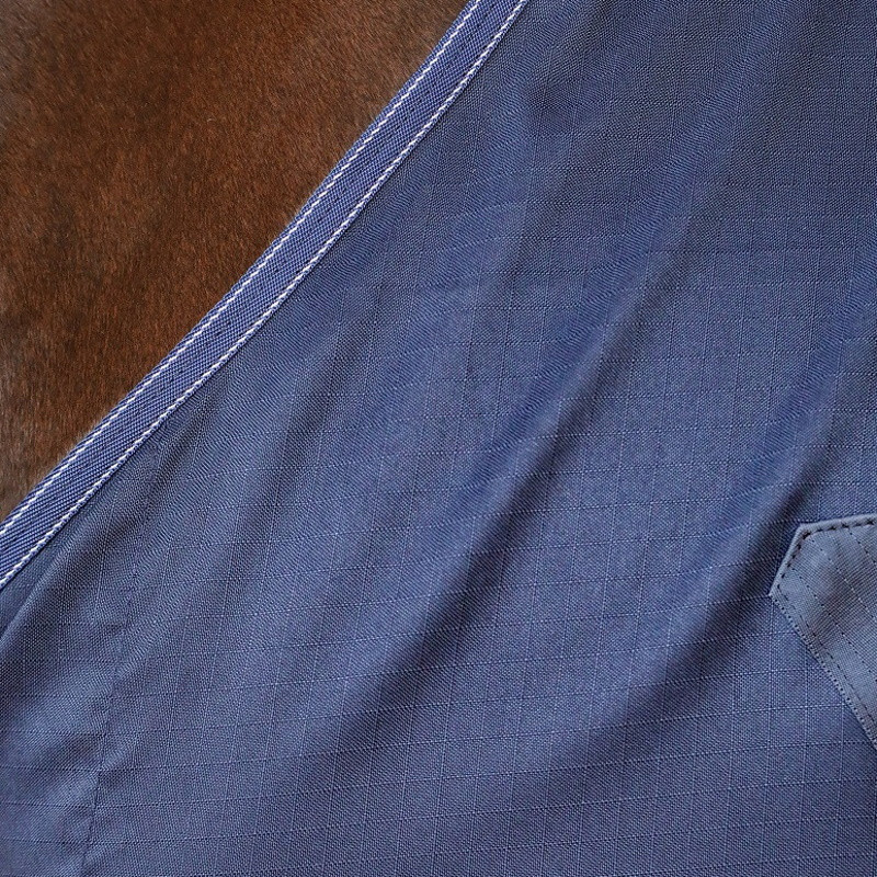 Chemise box cheval Harcour Rafale Rider 0g marine - Le Paturon