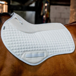 Tapis cheval amortisseur Tech Comfort Horseware blanc CSO - Le Paturon