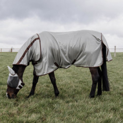 Chemise anti-mouche cheval Classic Kentucky Horsewear argent - Le Paturon