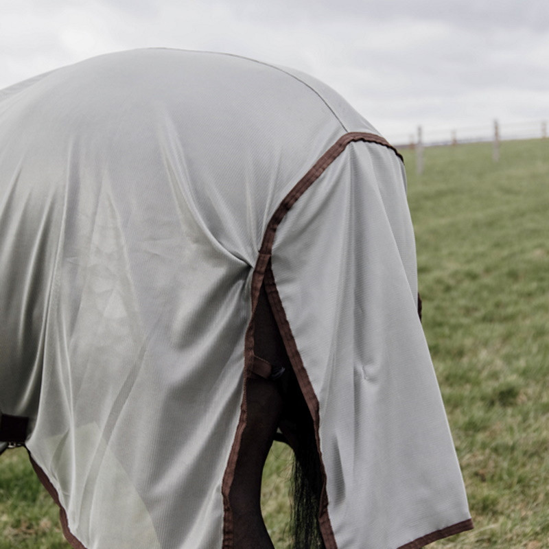 Chemise anti-mouche cheval Classic Kentucky Horsewear argent - Le Paturon