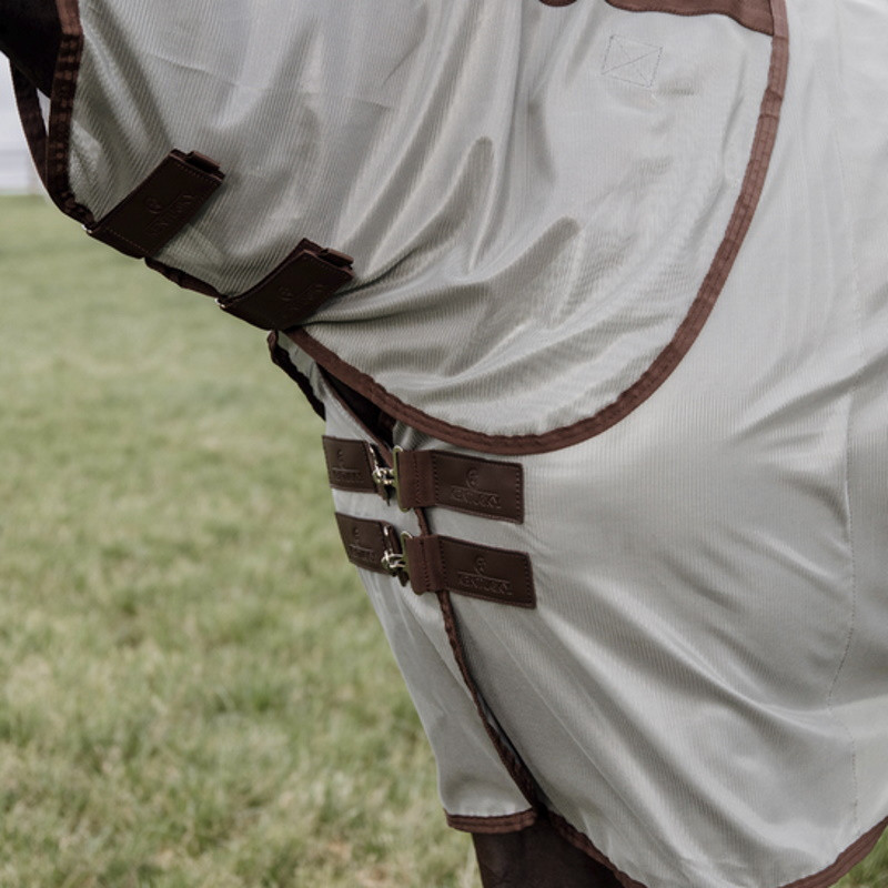 Chemise anti-mouche cheval Classic Kentucky Horsewear argent - Le Paturon