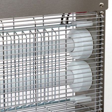 Tue-mouche électrique inox 2x6 W IPX4 EcoKill Stable Pro - Le Paturon