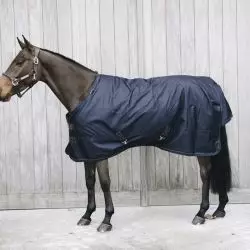 Couverture cheval All Weather 0g Kentucky Horsewear marine - Le Paturon