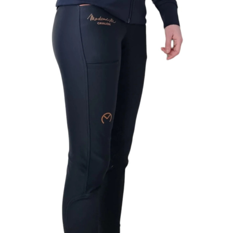 Pantalon équitation femme So Chic Mademoiselle Cavalière marine - Le Paturon