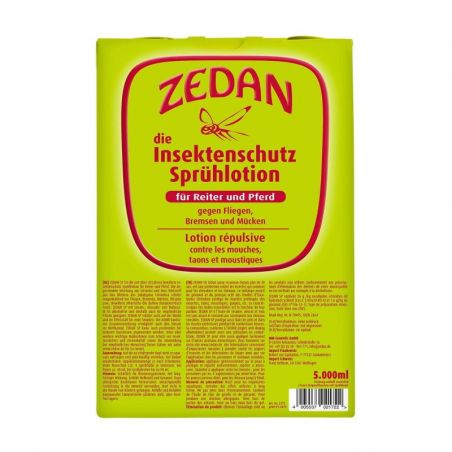 Anti-mouche cheval anti-uv Spray Zedan 5L - Le Paturon