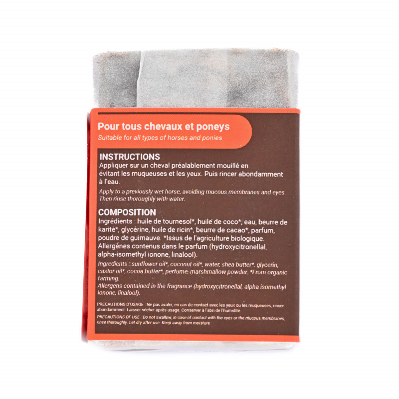 Savon solide shampoing cheval Natural Wash Daily Natural'Innov 100g - Le Paturon