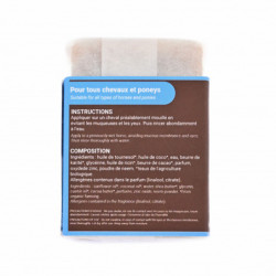 Savon solide shampoing cheval Natural Wash Sensitive Natural'Innov apaisant 100g - Le Paturon