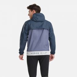 Veste imperméable équitation homme Raintech Horse Pilot marine - Le Paturon