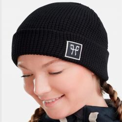 Bonnet équitation Beanie Rider Horse Pilot noir - Le Paturon