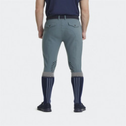 Pantalon équitation homme X-Design Horse Pilot bleu ciel - Le Paturon