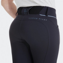 Pantalon équitation fille X-Design Horse Pilot bleu nuit - Le Paturon