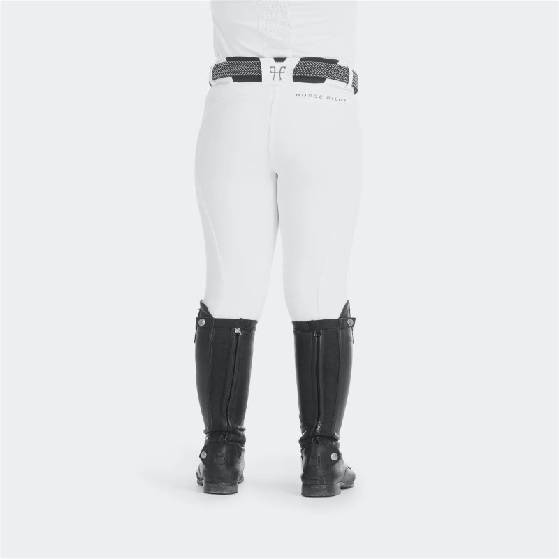 Pantalon équitation fille X-Design Horse Pilot blanc - Le Paturon