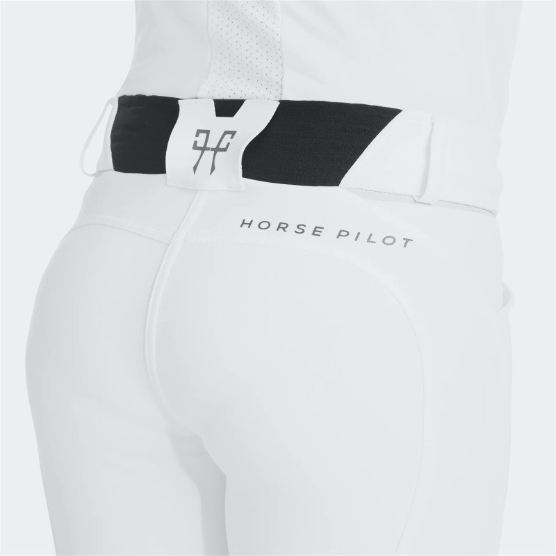 Pantalon équitation fille X-Design Horse Pilot blanc - Le Paturon