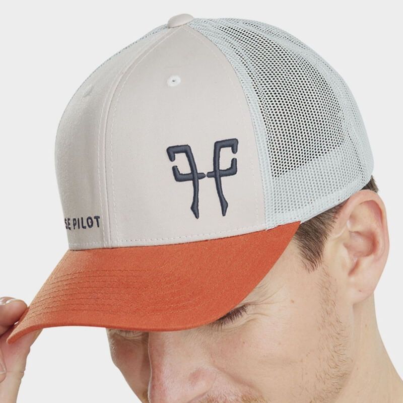 Casquette équitation Trucker Cap Horse Pilot terracotta - Le Paturon