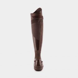 Bottes équitation femme Teknit Boots Horse Pilot marron - Le Paturon