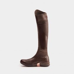 Bottes équitation femme Teknit Boots Horse Pilot marron - Le Paturon
