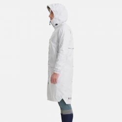 Veste longue imperméable homme équitation Raintech Horse Pilot gris clair - Le Paturon
