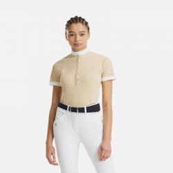 Chemise concours équitation femme Aerolight Horse Pilot sable - Le Paturon