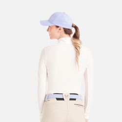 T-shirt équitation femme Suntech Horse Pilot blanc - Le Paturon