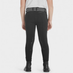Pantalon équitation garçon X-Design Horse Pilot noir - Le Paturon