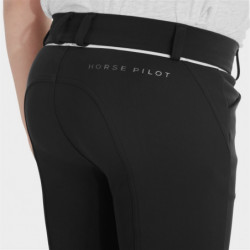 Pantalon équitation garçon X-Design Horse Pilot noir - Le Paturon
