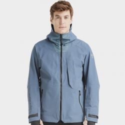 Veste équitation homme imperméable Element Horse Pilot bleu ciel - Le Paturon