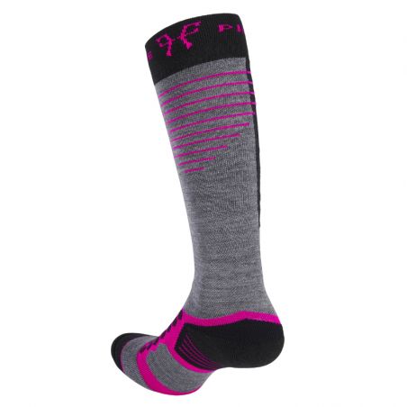 Chaussettes équitation Compression Hiver Horse Pilot noir gris - Le Paturon