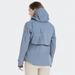 Veste équitation femme imperméable Element Horse Pilot bleu ciel - Le Paturon