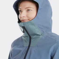 Veste équitation femme imperméable Element Horse Pilot bleu ciel - Le Paturon